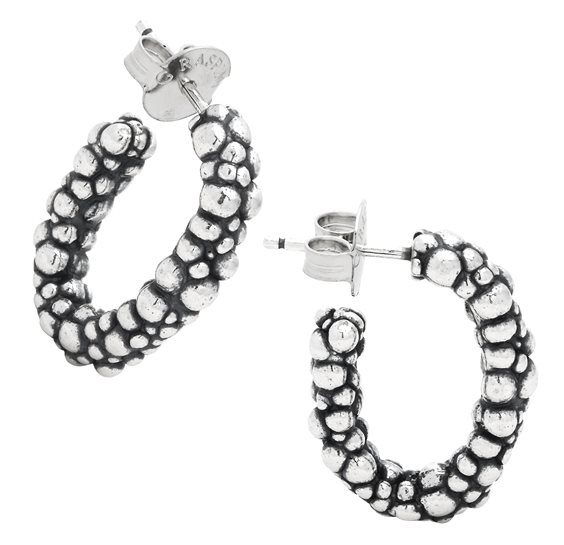 Pendientes Giovanni Raspini Mujer Grand Perlage in Plata 12694 - 12694